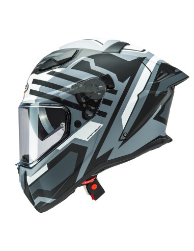 CABERG KASK INTEGRALNY Z BLENDĄ MODEL DRIFT EVO II HORIZON KOLOR SZARY/CZARNY/BIAŁY MAT ROZMIAR M (PINLOCK W ZESTAWIE)