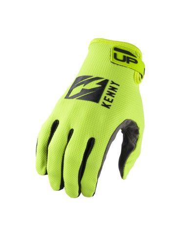 KENNY RACING RĘKAWICE CROSS/ENDURO MODEL UP NEON YELLOW KOLOR ŻÓŁTY FLUO/CZARNY ROZMIAR S