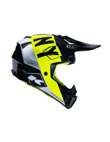 KENNY RACING KASK CROSS/ENDURO MODEL PERFORMANCE MIPS BLACK/NEON YELLOW/SILVER KOLOR CZARNY/ŻÓŁTY/SREBRNY ROZMIAR S ( 55 - 56 CM