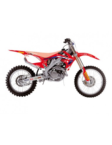 BLACKBIRD KOMPLET NAKLEJEK (OKLEIN) HONDA CRF 250R '10-'13 CRF 450R '09-'12 REPLICA TEAM HRC 23 CZERWONY CZARNY