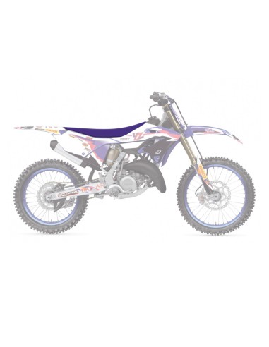 BLACKBIRD POKROWIEC / POSZYCIE NA SIEDZENIE YAMAHA YZ 125 '22-'24, YZ 250 '22-'24 REPLICA TEAM YAMAHA FACTORY 50TH KOLOR