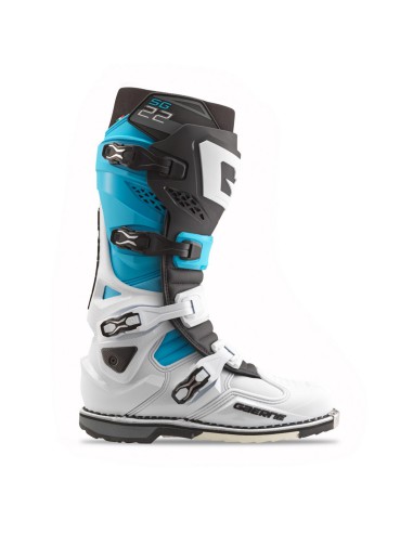 GAERNE BUTY CROSS/ENDURO MODEL SG-22 LIMITED EDITION WHITE/BLACK/BLUE KOLOR BIAŁY/CZARNY/NIEBIESKI ROZMIAR 41