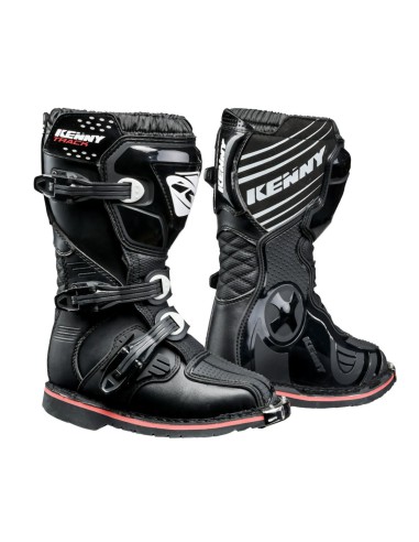 KENNY RACING BUTY CROSS/ENDURO MODEL TRACK KID/JUNIOR BLACK KOLOR CZARNY/BIAŁY ROZMIAR 36