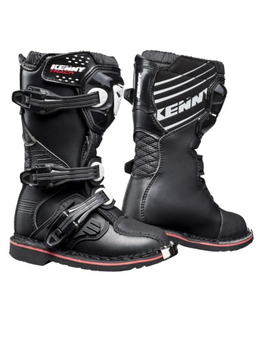 KENNY RACING BUTY CROSS/ENDURO MODEL TRACK KID/JUNIOR BLACK KOLOR CZARNY/BIAŁY ROZMIAR 31