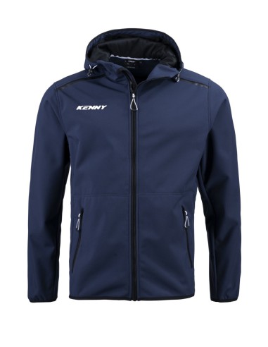 KENNY RACING KURTKA PRZECIWDESZCZOWA SOFTSHELL MODEL CORE NAVY KOLOR NIEBIESKI ROZMIAR S