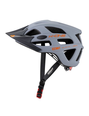 KENNY RACING KASK ROWEROWY MTB MODEL K-ONE GREY/ORANGE KOLOR SZARY/POMARAŃCZOWY ROZMIAR S/M