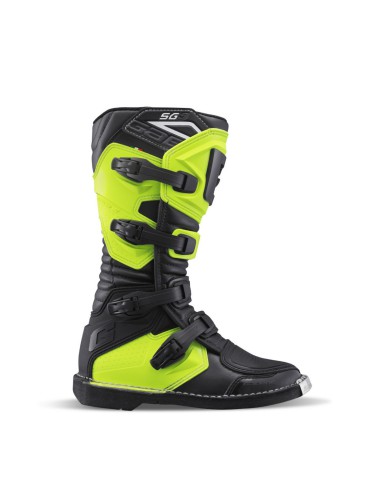 GAERNE BUTY CROSS/ENDURO JUNIOR/KID/DZIECIĘCE MODEL SG-J BLACK/FLUO YELLOW KOLOR CZARNY/ŻÓŁTY FLUO ROZMIAR 33