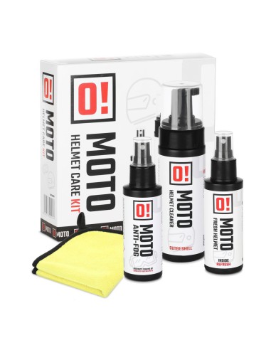 OMOTO ZESTAW DO PIELĘGNACJI KASKU O! HELMET CARE AND PROTECT (O!MOTO) (OLE-016)