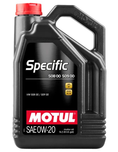 Olej 0W20 Motul Specific 508 00 509 00 5L