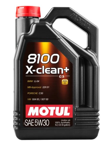 Olej 5W30 Motul 8100 X-Clean+ 5l