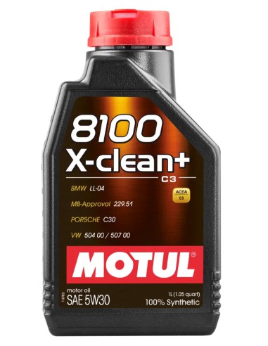 Olej 5W30 Motul 8100 X-Clean+ 1l