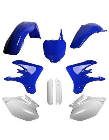 POLISPORT KOMPLET PLASTIKÓW (FULL KIT) YAMAHA YZ 250F '03-'04 YZ 450F '03-'04 W ZESTAWIE TABLICA PRZEDNIA (8658000001) I OSŁONY