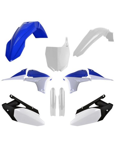 POLISPORT KOMPLET PLASTIKÓW (FULL KIT) YAMAHA YZ 450F '10-'13 W ZESTAWIE TABLICA PRZEDNIA (8678400001) I OSŁONY AMORTYZARORÓW