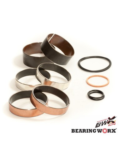 BEARING WORX ZESTAW TULEJEK (PANEWEK) ZAWIESZENIA PRZEDNIEGO KTM SX 125/200/250/450/525 03-04, EXC 125/200/250/450/525 03-04,