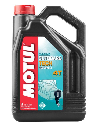 MOTUL OLEJ SILNIK OUTBOARD TECH 4T 10W40 5L