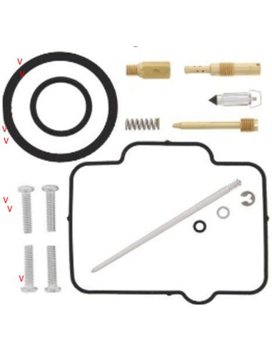 BEARING WORX ZESTAW NAPRAWCZY GAŹNIKA HONDA CR 125R '99, (26-1186)