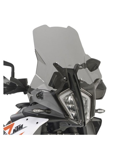 KAPPA 2024/01 SZYBA KTM 790 / 890 ADVENTURE '23-, 890 SMT '23-, 29 X 47 CM PRZYCIEMNIANA