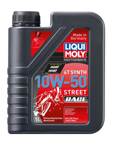 LIQUI MOLY OLEJ SILNIKOWY MOTORBIKE 4T RACE SYNTETYCZNY 10W50 1L (6)