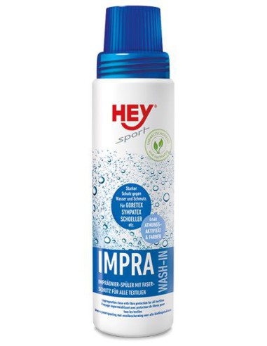 MODEKA HEY IMPRA WASH PREPARAT DO PŁUKANIA CHRONIĄCY TEKSTYLIA GORE-TEX, SYMPATEX - POJEMNOŚĆ 250 ML