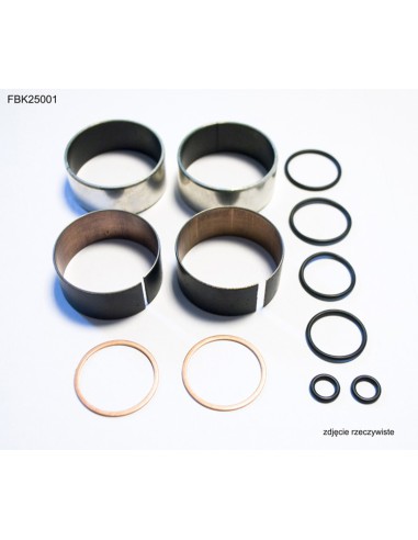 BEARING WORX ZESTAW TULEJEK (PANEWEK) ZAWIESZENIA PRZEDNIEGO KTM SX/EXC 125/250 00-01 (38-6053) FBK60001 FBK60002