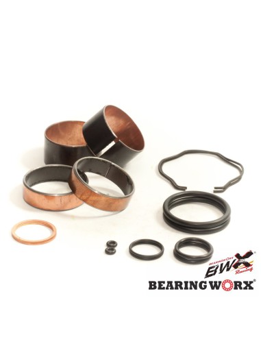 BEARING WORX ZESTAW TULEJEK (PANEWEK) ZAWIESZENIA PRZEDNIEGO KAWASAKI KX 80/85 '98-'18, KX 100 '95-'18 (38-6058)