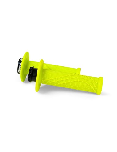 RACETECH (RTECH) MANETKI R20 LOCK-ON (22+25MM) KOLOR NEON ŻÓŁTY + 8 ADAPTERÓW ROLGAZU