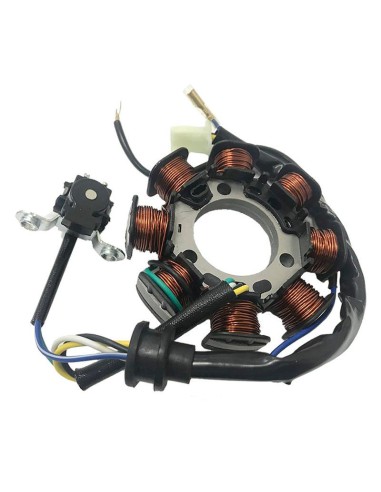 GAUSS UZWOJENIE ALTERNATORA STATOR YAMAHA YBR 125, XTZ 125 '06-'10, FACTOR 125 '-10, (OEM:5HH-H1410-10 5RM-H1410-00)