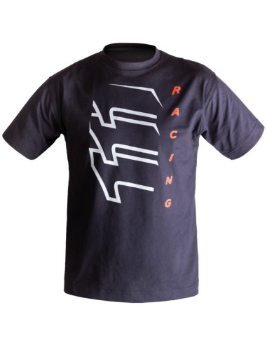 111 RACING T-SHIRT VERTICAL KOLOR CZARNY ROZMIAR M