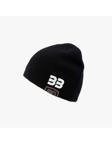 100 PROCENT CZAPKA ZIMOWA MODEL BB33 SKULLY BEANIE BLACK KOLOR CZARNY