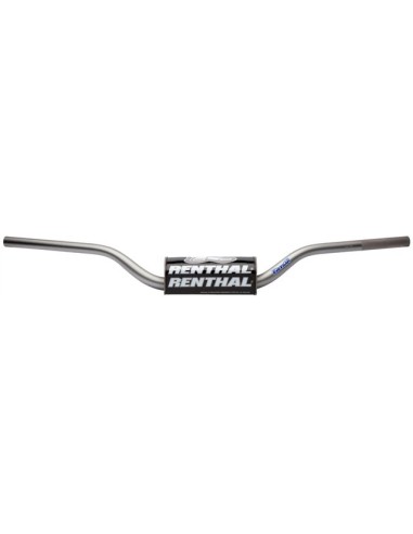 RENTHAL KIEROWNICA 1,1/8 CALA (28,6MM) MX FATBAR HANDLEBAR TANIUM YAMAHA YZ/YZF +7 KOLOR TYTAN Z GĄBKĄ