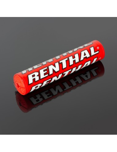 RENTHAL GĄBKA NA KIEROWNICĘ SX PAD (240MM) KOLOR CZERWONY Z LOGO RENTHAL