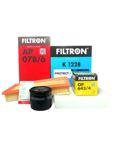 3 Filtry Filtron Tipo 1.0 101 KM 2020-