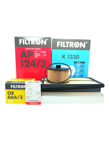 3 Filtry Filtron Renault Koleos 2 II 1.3 TCe 2022-