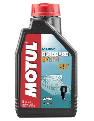 MOTUL OLEJ SILNIK OUTBOARD SYNTH 2T 1L 100% SYNTETHIC (SILNIKI ZABURTOWE)