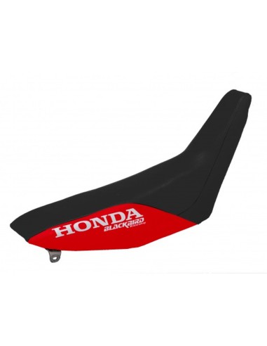 BLACKBIRD POKROWIEC / POSZYCIE NA SIEDZENIE HONDA XR 600 '88-'99 LOGO HONDA, TRADITIONAL, KOLOR CZARNY/CZERWONY