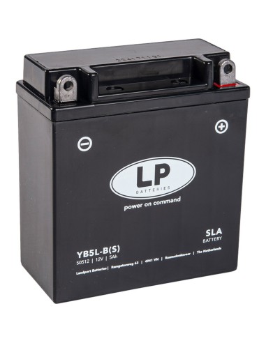 LANDPORT AKUMULATOR YB5-3 (MS LB5-3) (SLA) 12V 5AH 119X59X130 (12N5-3B) BEZOBSŁUGOWY - ZALANY (12) YB5LB(S) L, YB5-LB (S)