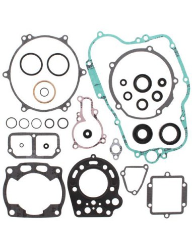 WINDEROSA (VERTEX) KOMPLET USZCZELEK Z USZCZELNIACZAMI SILNIKOWYMI KAWASAKI KX125 '90-'91 (KX 125)