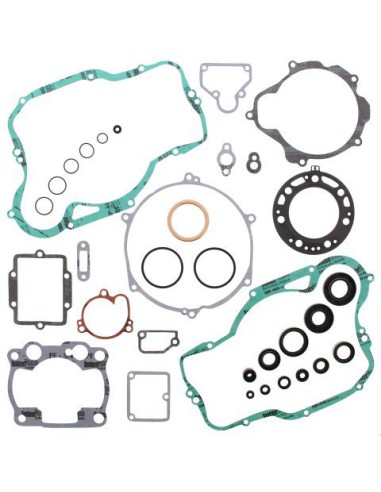 WINDEROSA (VERTEX) KOMPLET USZCZELEK Z USZCZELNIACZAMI SILNIKOWYMI KAWASAKI KX250 97-03