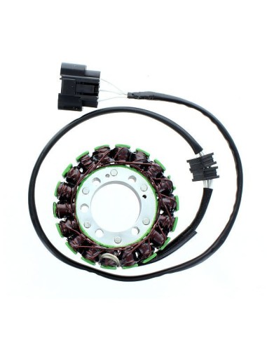 ELECTROSPORT UZWOJENIE ALTERNATORA (STATOR) YAMAHA XV1700 ROAD STAR SILVERADO/S 08-14 (Z WTYCZKAMI I IMPULSATOREM)