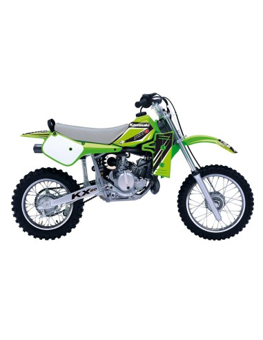 BLACKBIRD KOMPLET NAKLEJEK (OKLEIN) KAWASAKI KX 60 '85-'19 DREAM 4 KOLOR ZIELONY CZARNY