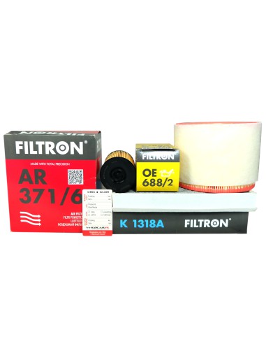 3 Filtry Filtron Elf Fiat Talento 2.0 dCi 2019-