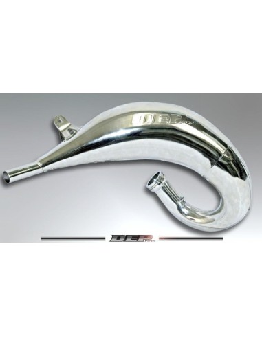 DEP PIPES PROMOCJA DYFUZOR/KOMORA/TUBA REZONANSOWA NIKLOWANA (FRONT EXHAUST PIPE NICKEL): KAWASAKI KX125 '04-'19