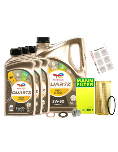 Filtr oleju + olej 5w30 Opel Movano 2.3 CDTI 2010-