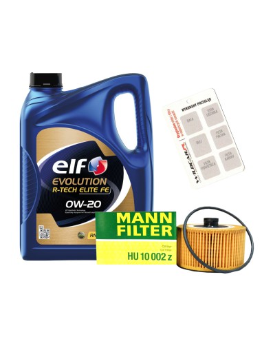 Filtr + olej Elf 0w20 Mitsubishi Asx 2 II 1.0