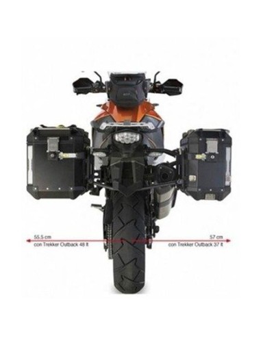 KAPPA STELAŻ KUFRÓW BOCZNYCH MONOKEY CAM SIDE KTM 1190 Adventure / R (13-16), 1050 Adventure / 1290 Super Adventure (15-16),