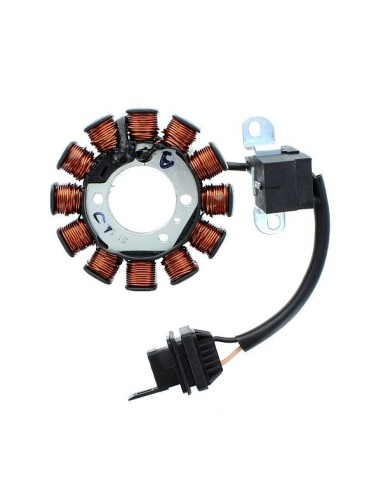 ELECTROSPORT UZWOJENIE ALTERNATORA (STATOR) APRILIA SCARABEO 50 4T '02-'10, 100 4T '01-'10, PIAGGIO 50 FLY '05-'13, ZIP '00-'14