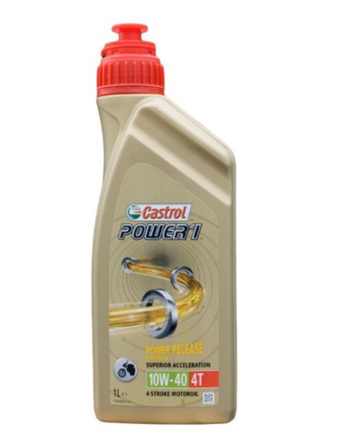 CASTROL POWER 1 GPS 4T 10W40 1L PÓŁSYNTETYK (15043E)