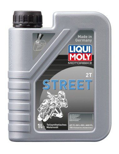 LIQUI MOLY OLEJ SILNIKOWY MOTORBIKE 2T PÓŁSYNTETYCZNY STREET 1L (6)