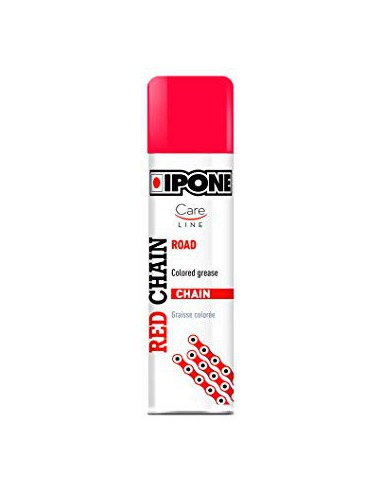 IPONE SPRAY CHAIN 250ML RED SMAR DO ŁAŃCUCHÓW KOLOR CZERWONY (CARELINE) (AKC) (12)