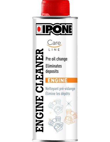 IPONE ENGINE CLEANER 300ML ŚRODEK DO PŁUKANIA SILNIKA PRZED WYMIANĄ OLEJU (CARELINE) (12)